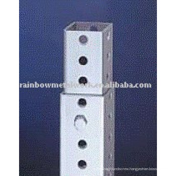 Telescopic Square Steel Sign Post